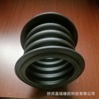 廠家直銷硅膠波紋管  硅膠防塵套 可定制硅膠產品