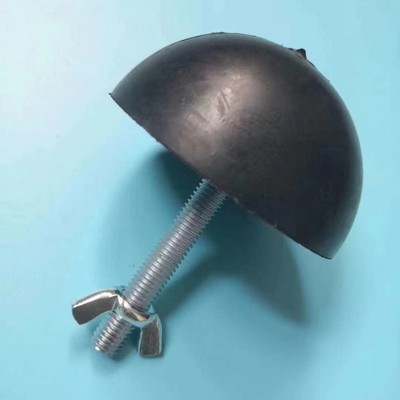 波膠裝配式半球 波膠球 橡膠螺栓保護球5T