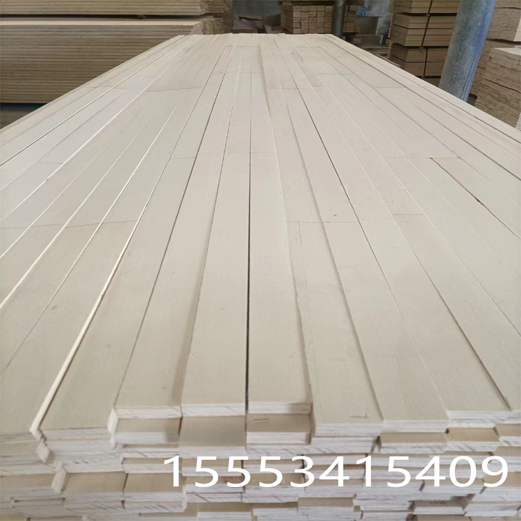 楊木LVL木板條出口托盤木箱用免熏蒸木方拉條立柱多層板